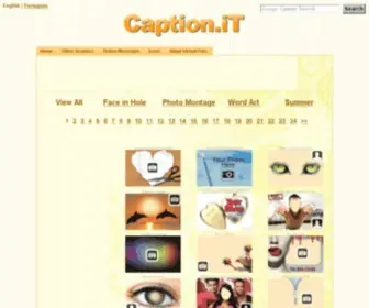 Captionit.com(Face In Hole) Screenshot