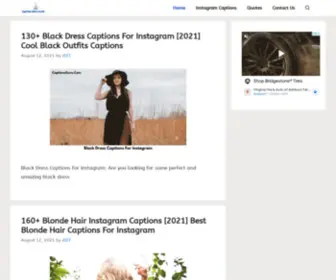 Captionsguru.com(Captions Guru) Screenshot