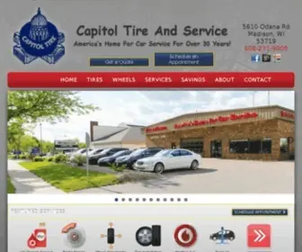 Captire.net(Capitol Tire And Service) Screenshot