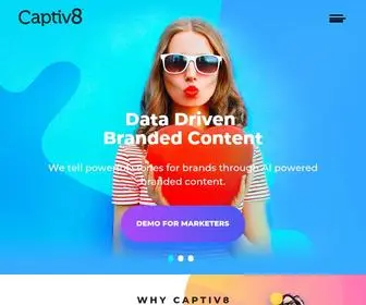 Captiv8.io(Influencer marketing and branded content) Screenshot