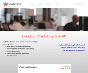 Captiv8Marketing.com(CAPTIV8 MARKETING) Screenshot