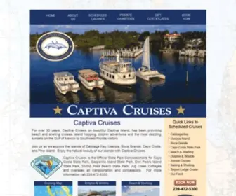 Captivacruises.com(Captiva Cruises) Screenshot