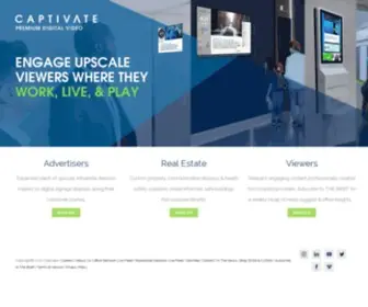 Captivateblog.com(Digital Signage Displays) Screenshot