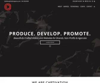 Captivation.agency(Sarasota Video Production & User Experience Design Agency) Screenshot