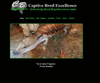 Captivebred.com(Forsale Lander) Screenshot