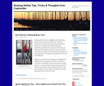 Captnmike.com(Boating Safety Tips) Screenshot