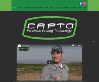 Captogolf.com(Putt Better with Capto. Capto Golf) Screenshot