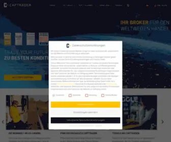 Captrader.com(Ihr Online Broker) Screenshot