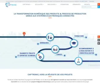 Captronic.fr(CAP’TRONIC ) Screenshot