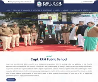 Captrrmpublicschool.com(Capt) Screenshot