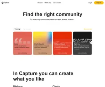 Capture.chat(Community chats) Screenshot