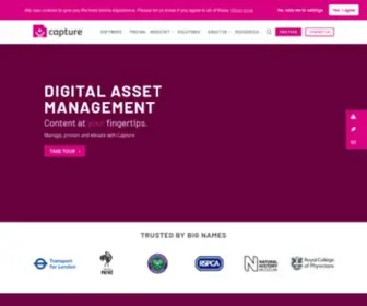 Capture.co.uk(Digital Asset Management) Screenshot