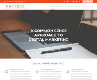 Capturedm.com(Capture Digital Marketing) Screenshot