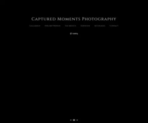 Capturedmoments.cc(Captured Moments by Jim Whetstone) Screenshot