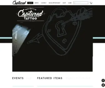 Capturedtattoo.com(Captured Tattoo) Screenshot