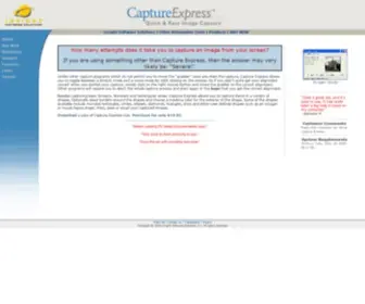 Captureexpress.com(Capture Express) Screenshot