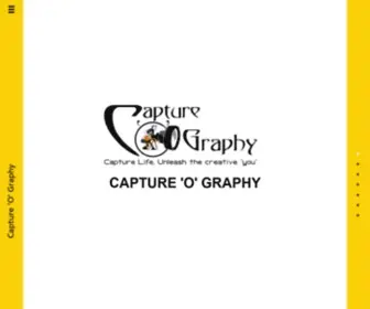 Captureography.com(Photography Home) Screenshot