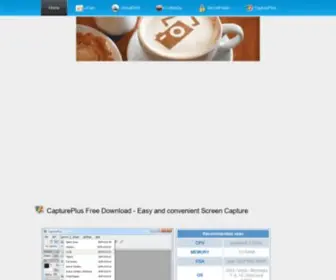 Captureplus.net(Easy and convenient Screen Capture) Screenshot