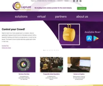 Capturetechnologies.com(Capture Technologies) Screenshot