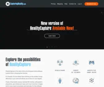 Capturingreality.com(Mapping and 3D Modeling Photogrammetry Software) Screenshot