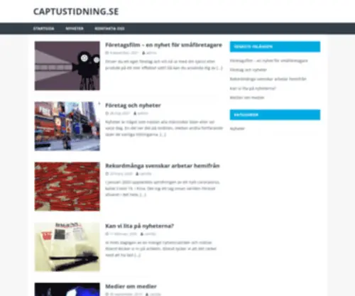 Captustidning.se(Captustidning) Screenshot