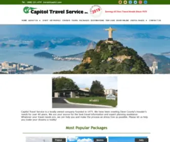 Captvl.com(Capitol Travel Service Inc) Screenshot