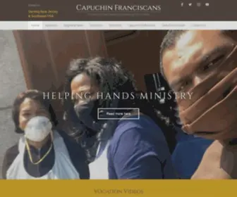 Capuchinfriars.org(Capuchin Franciscan Friars Province of the Sacred Stigmata of Saint Francis) Screenshot