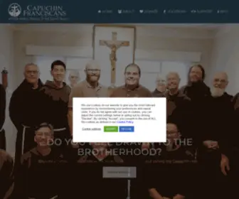 Capuchinswest.org(Our Lady of Angels Capuchin Franciscans) Screenshot