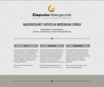 Caputo-Maler.ch(Caputo Maler) Screenshot