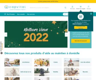 CapVital.fr(Vente et location de matériel médical à proximité) Screenshot