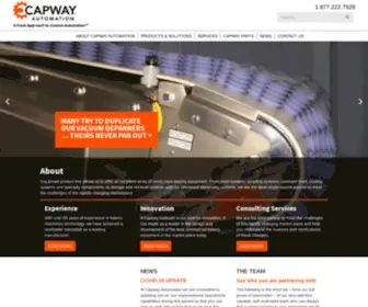 Capwayusa.com(Capway Automation) Screenshot