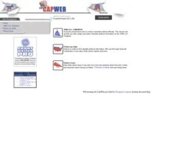 Capweb.net(CapWeb is) Screenshot