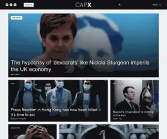 Capx.co(Politics, Economics, Technology, Ideas) Screenshot