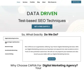 CapXa.com(CAPXA-DIGITAL MARKETING AGENCY) Screenshot