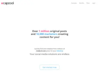 Capzool.com(The only platform of royalty) Screenshot