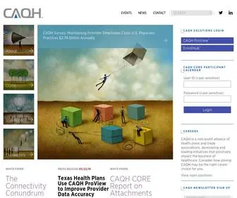 Caqh.org(Provider credentialing) Screenshot