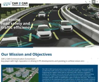 Car-2-Car.org(CAR 2 CAR Communication Consortium) Screenshot