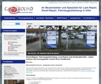 Car-Around.de(Smart-Repair, Beulendoktor, Lack-Repair für Köln, Hürth uvm) Screenshot