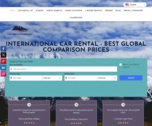 Car-Hire-International.com(International Car Rental) Screenshot