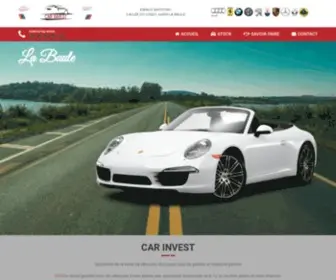 Car-Invest.fr(CAR INVEST) Screenshot