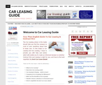 Car-Leasing-Guide.com(Car Leasing Guide) Screenshot