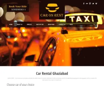 Car-ON-Rent.com(Get Car On Rent in Ghaziabad) Screenshot