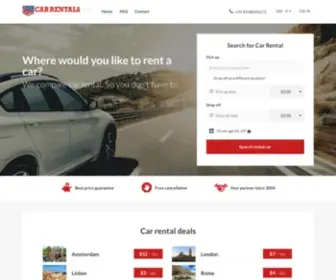 Car-Rentals.com(Compares car rental prices) Screenshot