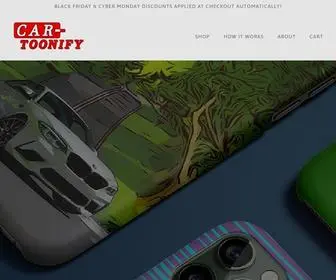 Car-Toonify.com(Customized Automotive Apparel) Screenshot
