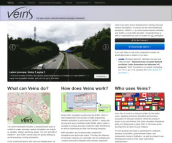 Car2X.org(Vehicles in Network Simulation) Screenshot
