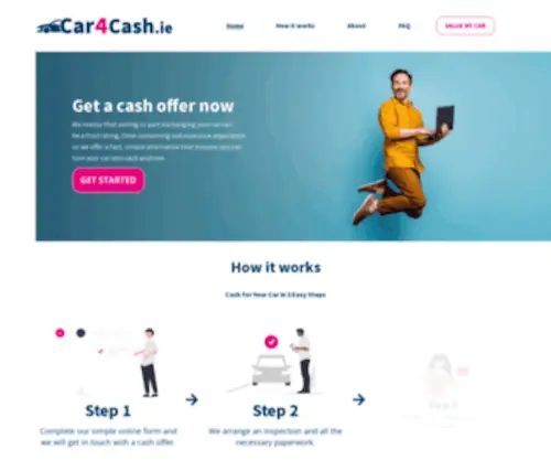 Car4Cash.ie(Get Cash for Your Used Car) Screenshot