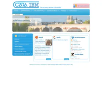 Cara-IBM.org(Site du CARA IBM) Screenshot