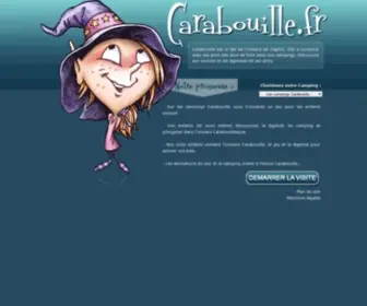Carabouille.fr(Découvrez les légendes carabouille des campings Capfun) Screenshot