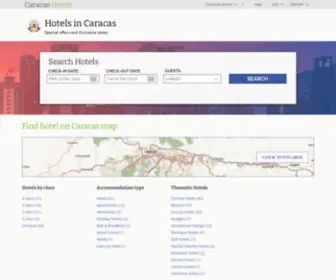 Caracas-Hotels-VE.com(All accommodations in Caracas) Screenshot