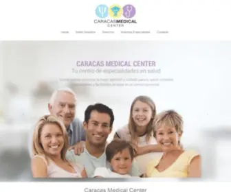 Caracasmedicalcenter.com.ve(Caracas Medical Center) Screenshot